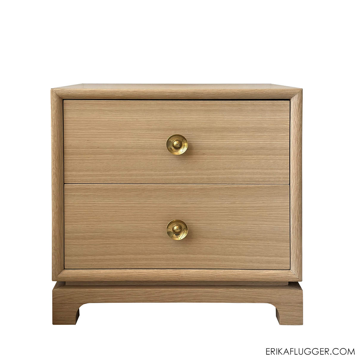 Anaís _nightstands_handmade_in_NYC_designed_by_Erika_Flugger_two_drawers_white_oak